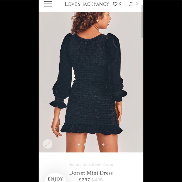 Loveshackfancy Dorset Mini Dress - Picture 2 of 7